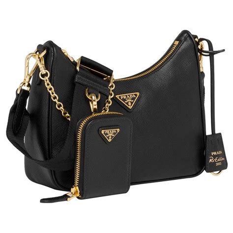 prada tasche gold limited edition|Prada Bags for Women .